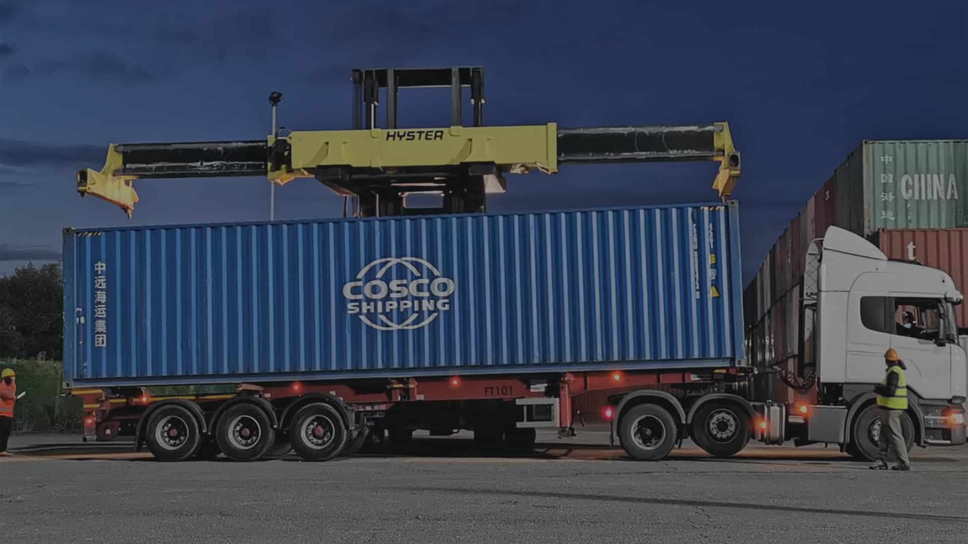Container Shunting Southampton SJG Container Handling